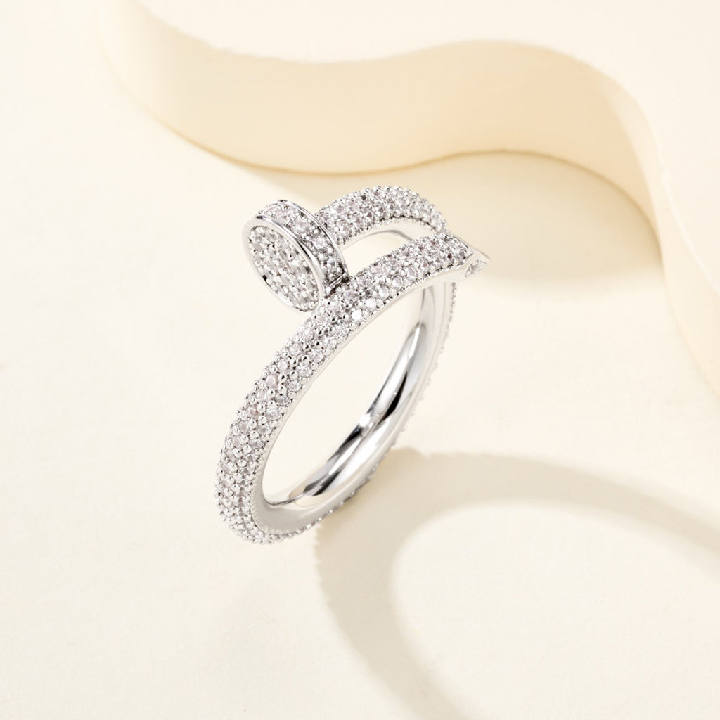 [Gaonasi Jewelry]JUSTE RING 2.6MM FULL DIAMOND