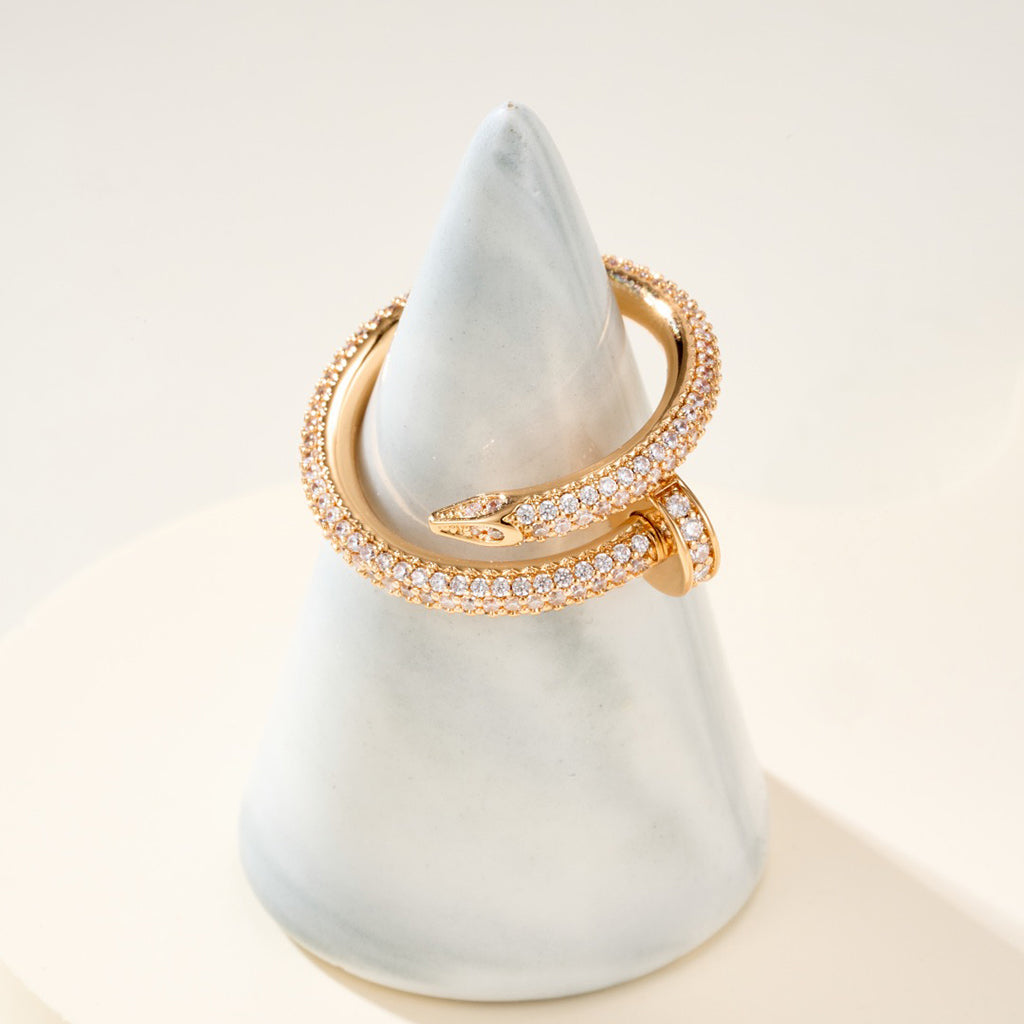 [Gaonasi Jewelry]JUSTE RING 2.6MM FULL DIAMOND