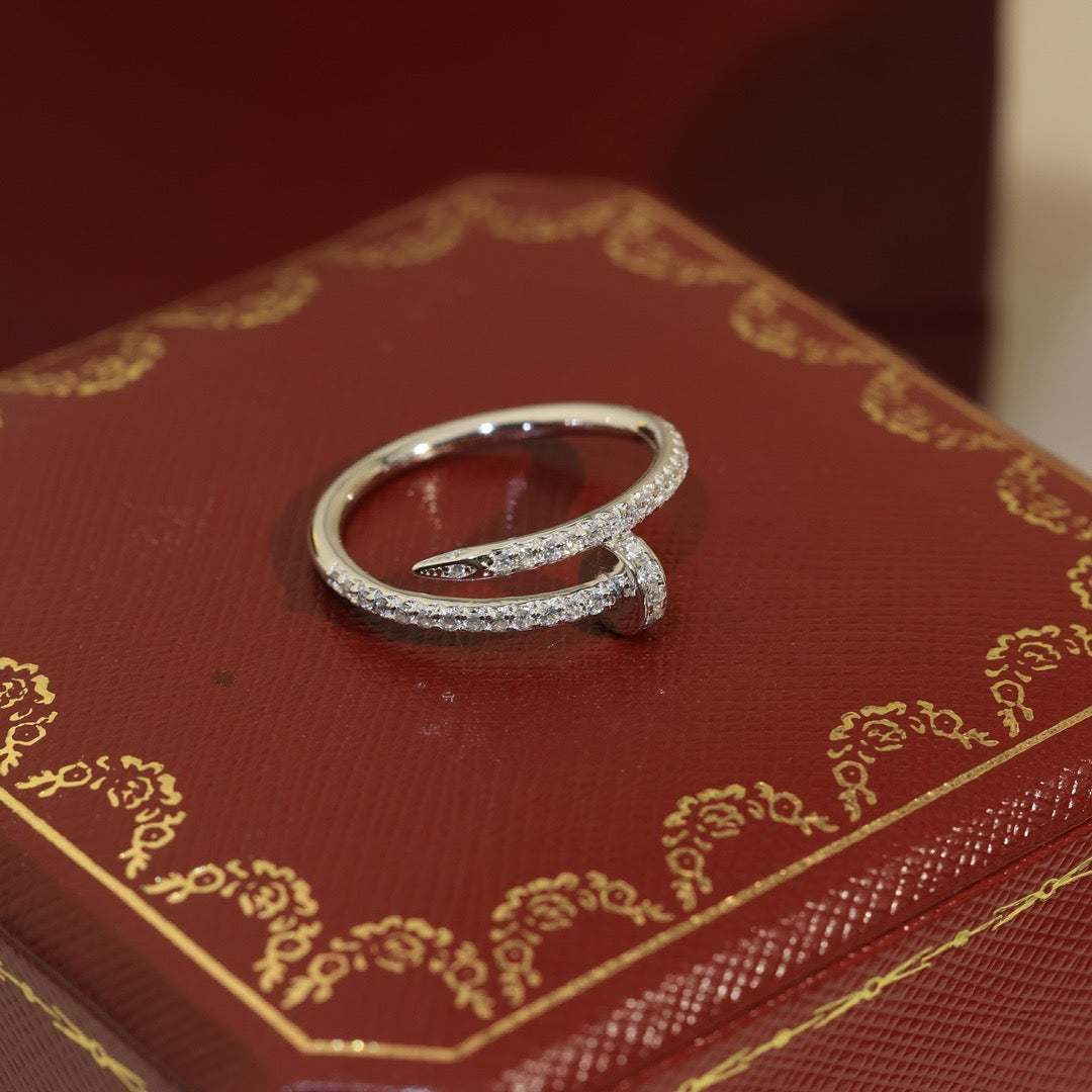 [Gaonasi Jewelry]JUSTE 1.8MM FULL DIAMOND RING