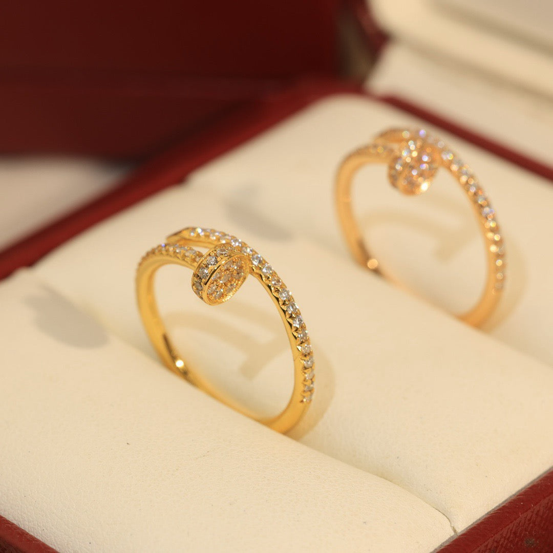 [Gaonasi Jewelry]JUSTE 1.8MM FULL DIAMOND RING