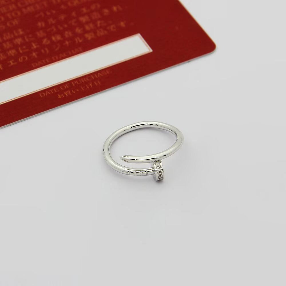 [Gaonasi Jewelry]JUSTE 1.8MM HALF DIAMOND RING