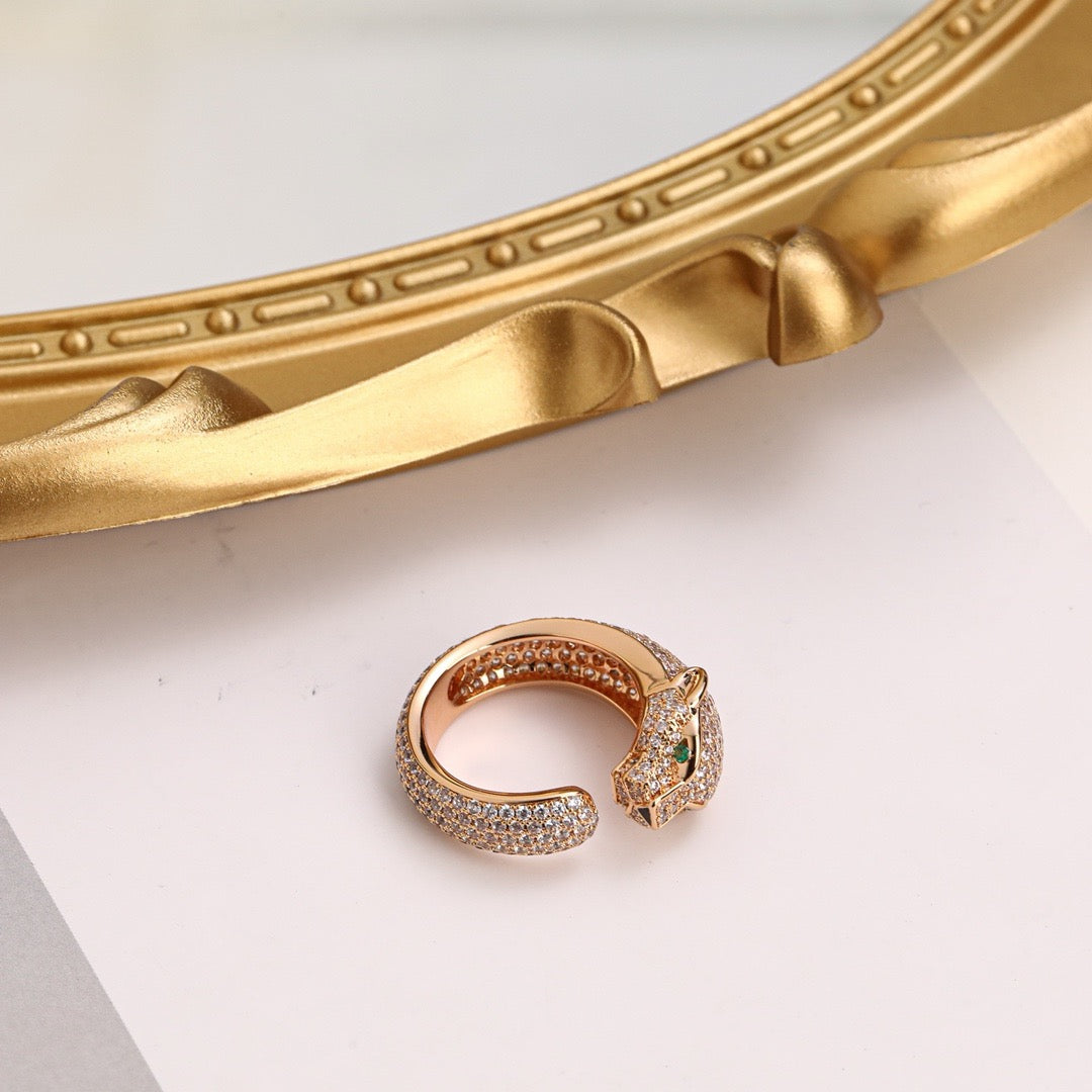 [Gaonasi Jewelry]PANTHERE FULL DIAMOND SMALL RING