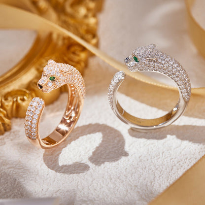 [Gaonasi Jewelry]PANTHERE FULL DIAMOND SMALL RING