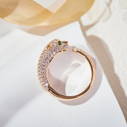 [Gaonasi Jewelry]PANTHERE FULL DIAMOND SMALL RING