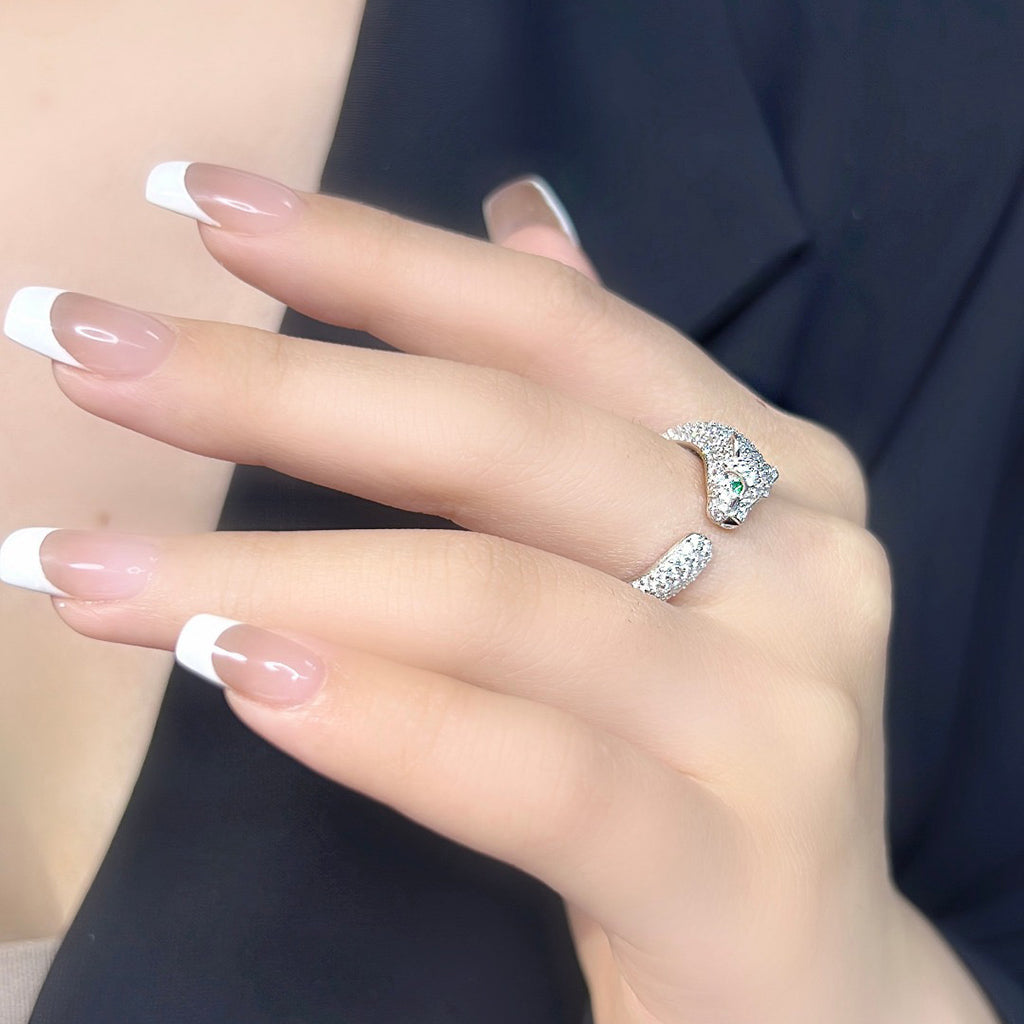 [Gaonasi Jewelry]PANTHERE FULL DIAMOND SMALL RING