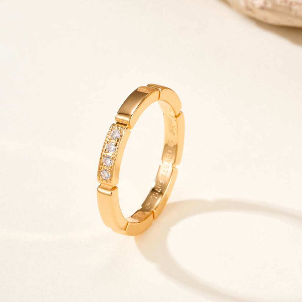 [Gaonasi Jewelry]MAILLON PANTHERE 4 DIAMOND RING
