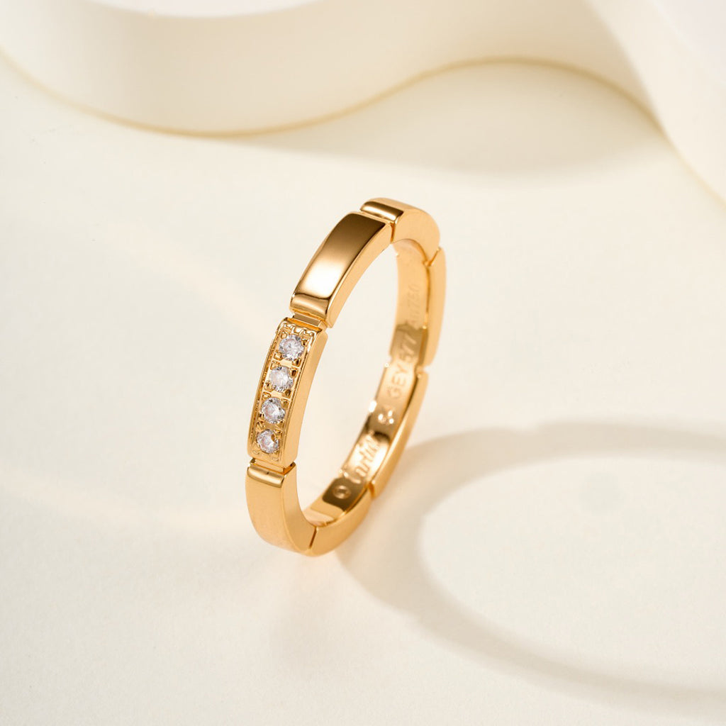 [Gaonasi Jewelry]MAILLON PANTHERE 4 DIAMOND RING