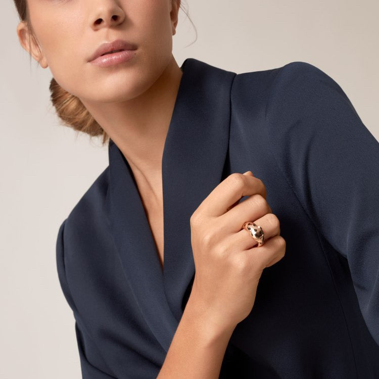 [Gaonasi Jewelry]PANTHERE SPOTTED MEDIUM RING