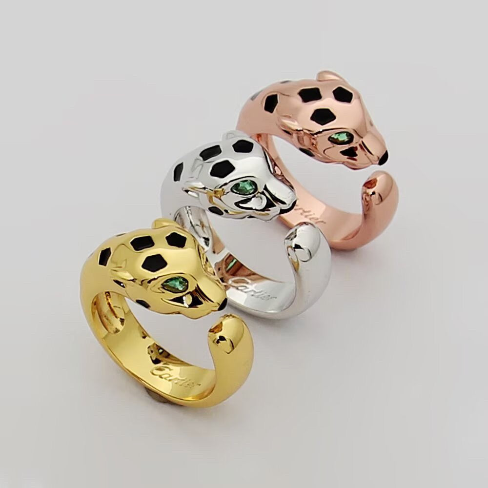 [Gaonasi Jewelry]PANTHERE SPOTTED MEDIUM RING