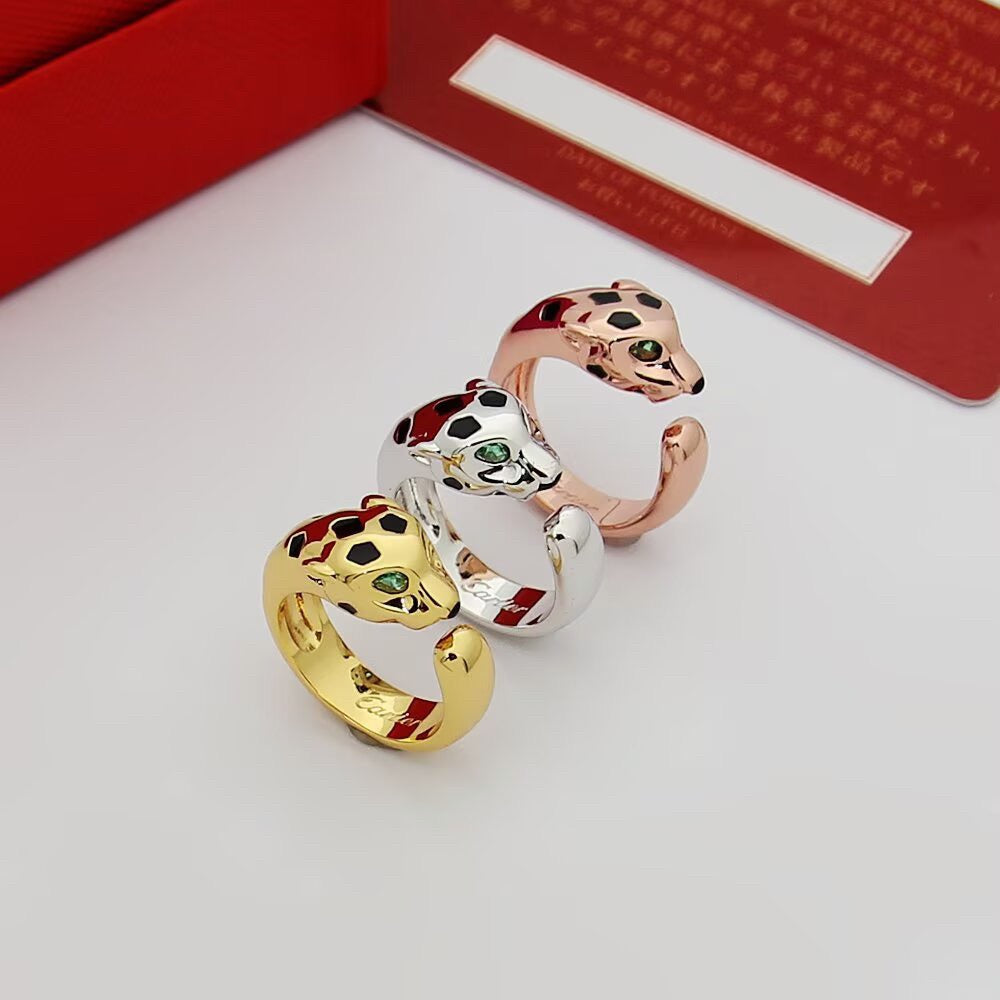 [Gaonasi Jewelry]PANTHERE SPOTTED MEDIUM RING