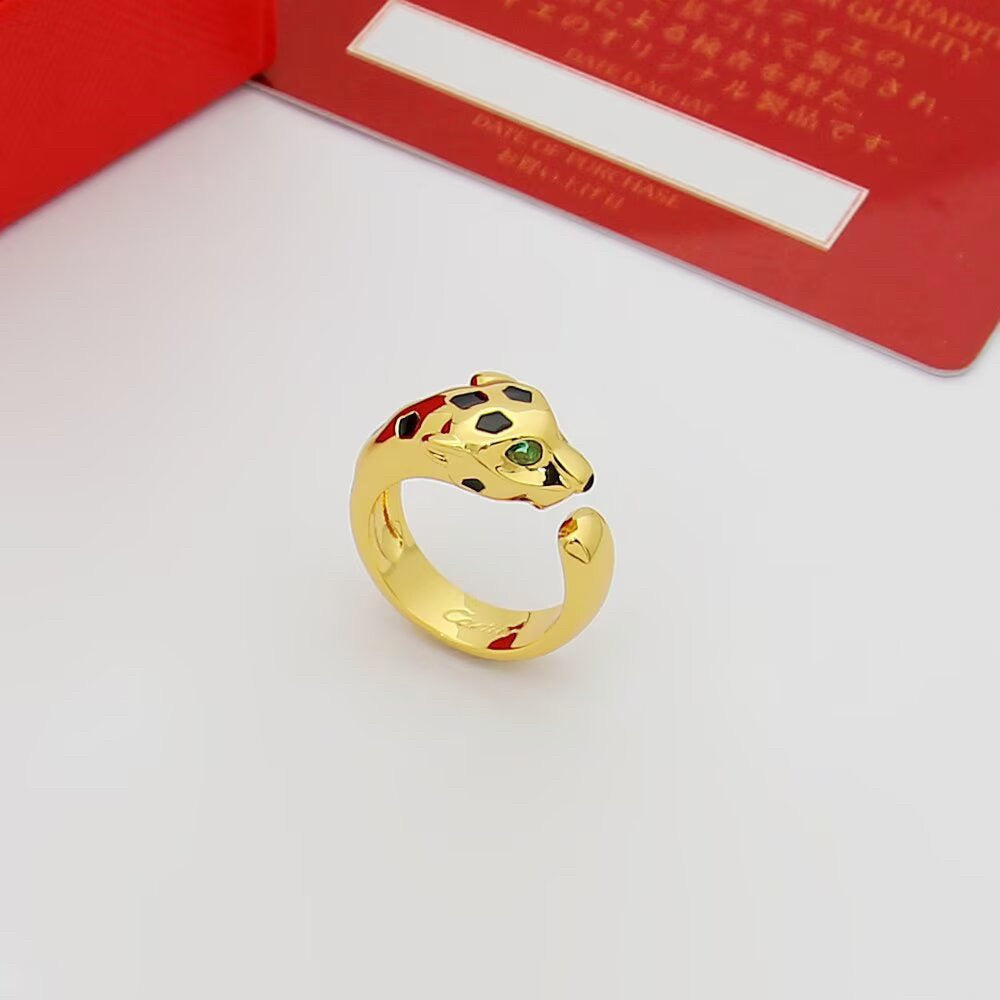 [Gaonasi Jewelry]PANTHERE SPOTTED MEDIUM RING