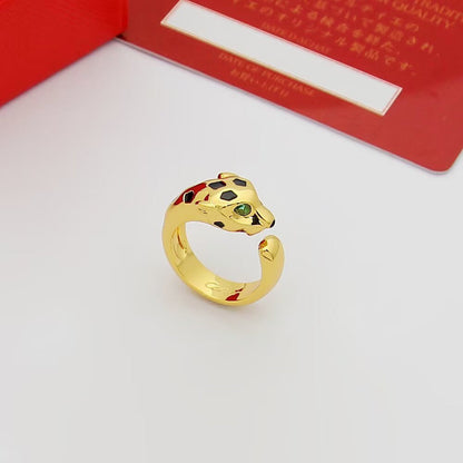 [Gaonasi Jewelry]PANTHERE SPOTTED MEDIUM RING