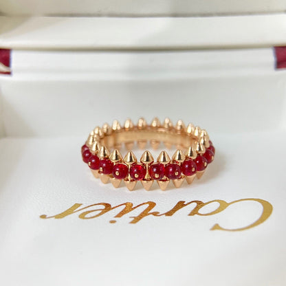 [Gaonasi Jewelry]CLASH 7.9MM AGATE CHALCEDONY RING