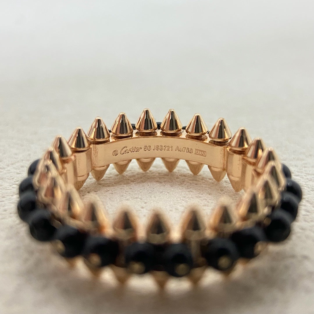 [Gaonasi Jewelry]CLASH 7.9MM AGATE CHALCEDONY RING