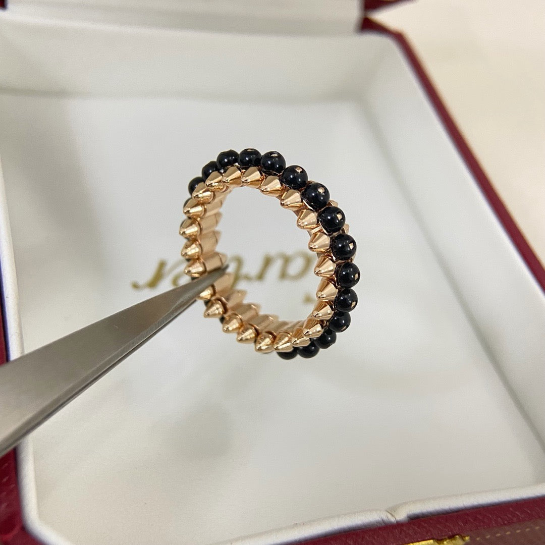 [Gaonasi Jewelry]CLASH 7.9MM AGATE CHALCEDONY RING