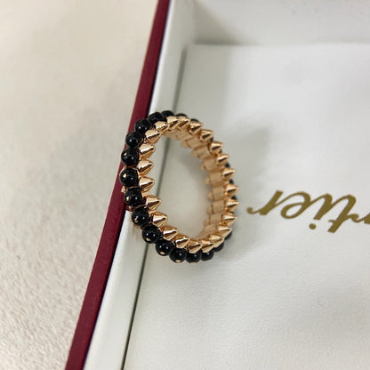 [Gaonasi Jewelry]CLASH 7.9MM AGATE CHALCEDONY RING