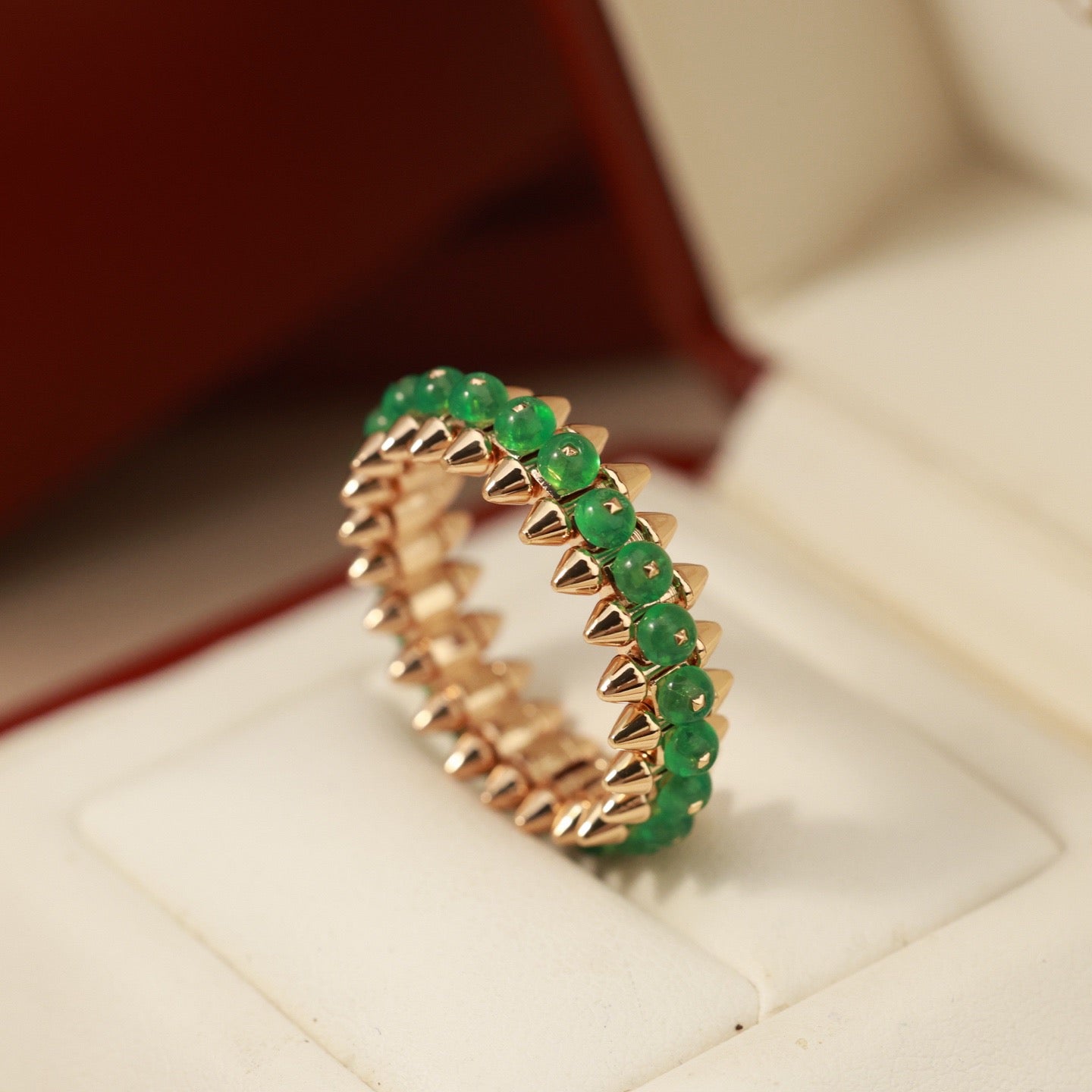 [Gaonasi Jewelry]CLASH 7.9MM AGATE CHALCEDONY RING