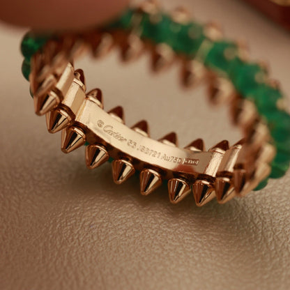 [Gaonasi Jewelry]CLASH 7.9MM AGATE CHALCEDONY RING