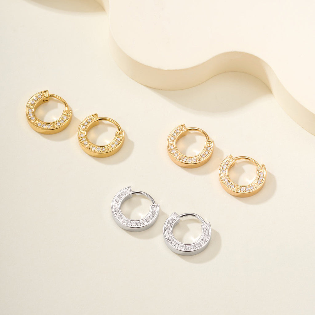 [Gaonasi Jewelry]LOVE DIAMOND EARRINGS