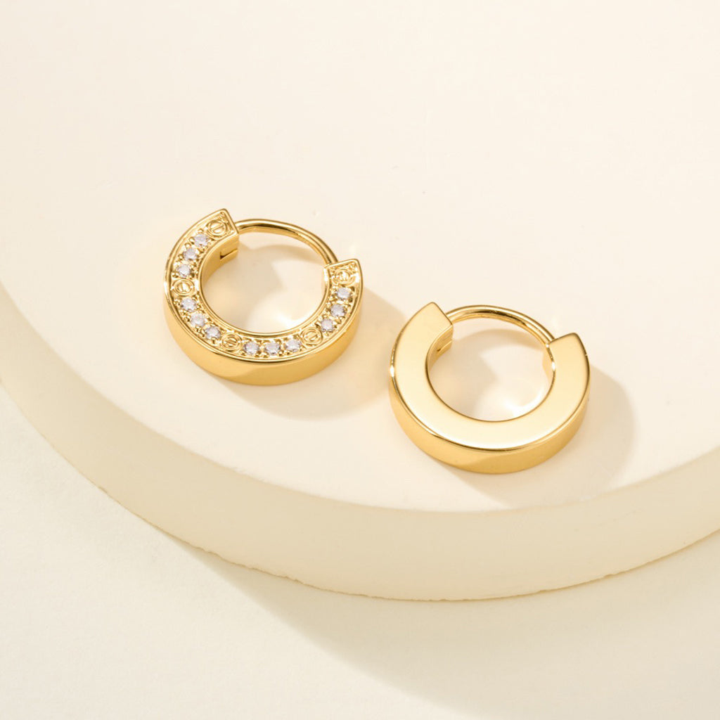 [Gaonasi Jewelry]LOVE DIAMOND EARRINGS