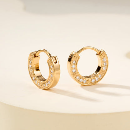 [Gaonasi Jewelry]LOVE DIAMOND EARRINGS