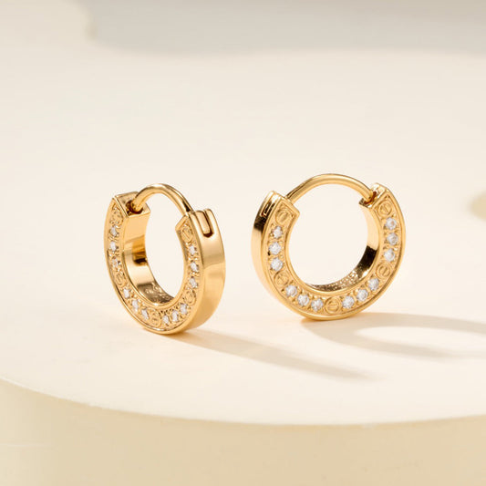 [Gaonasi Jewelry]LOVE DIAMOND EARRINGS