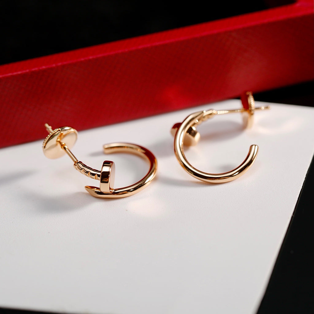 [Gaonasi Jewelry]JUSTE NO DIAMOND SMALL EARRINGS