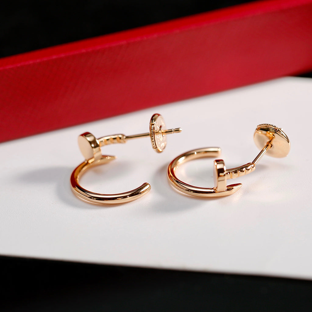 [Gaonasi Jewelry]JUSTE NO DIAMOND SMALL EARRINGS