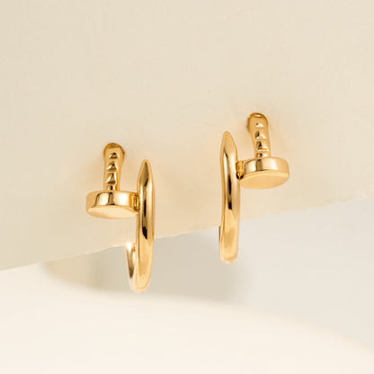 [Gaonasi Jewelry]JUSTE NO DIAMOND MINI EARRINGS