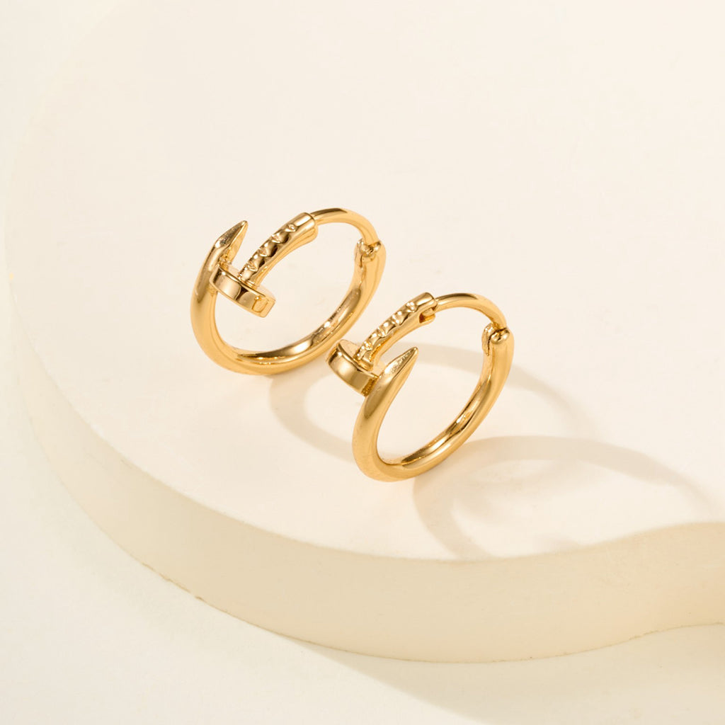 [Gaonasi Jewelry]JUSTE NO DIAMOND MINI EARRINGS