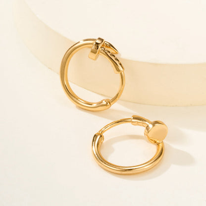 [Gaonasi Jewelry]JUSTE NO DIAMOND MINI EARRINGS