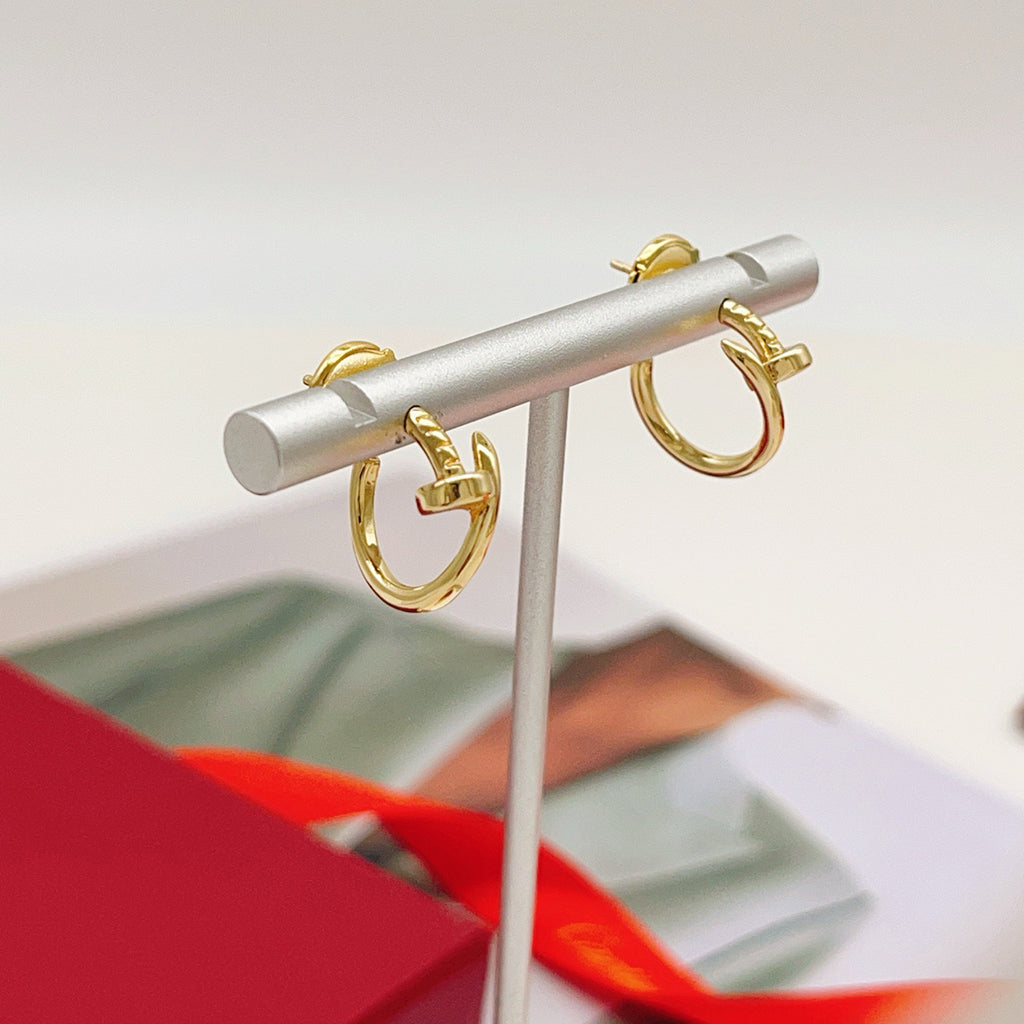[Gaonasi Jewelry]JUSTE NO DIAMOND MINI EARRINGS