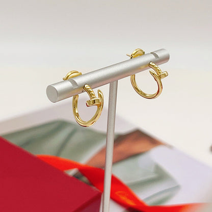 [Gaonasi Jewelry]JUSTE NO DIAMOND MINI EARRINGS
