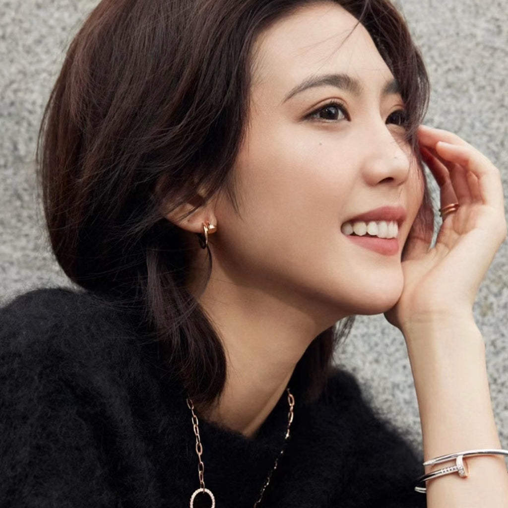 [Gaonasi Jewelry]JUSTE NO DIAMOND MINI EARRINGS
