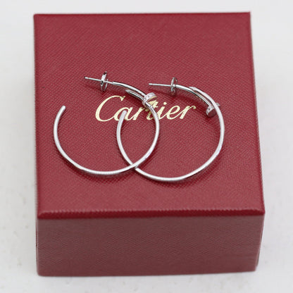 [Gaonasi Jewelry]JUSTE HALF DIAMOND LARGE EARRINGS