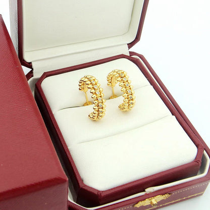 [Gaonasi Jewelry]CLASH FULL DIAMOND MEDIUM EARRINGS