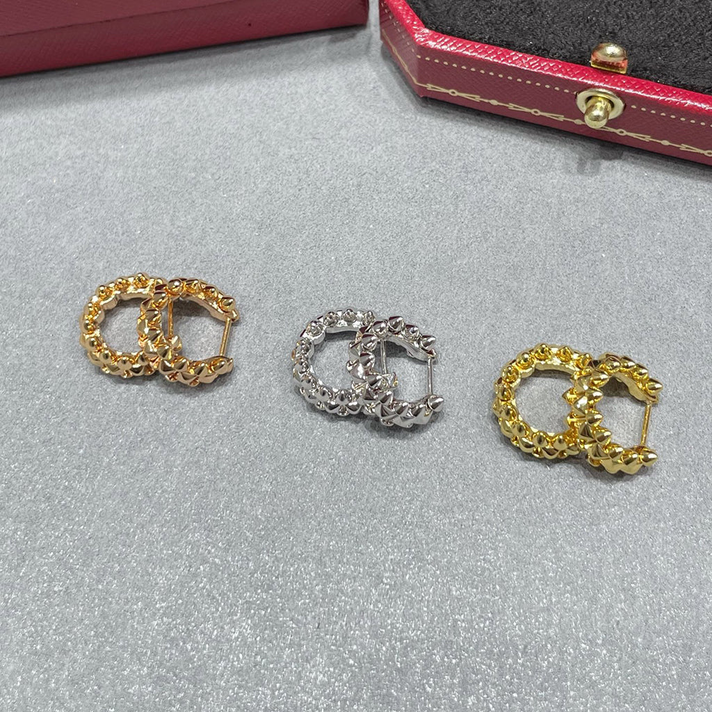 [Gaonasi Jewelry]CLASH MINI HOOP EARRINGS