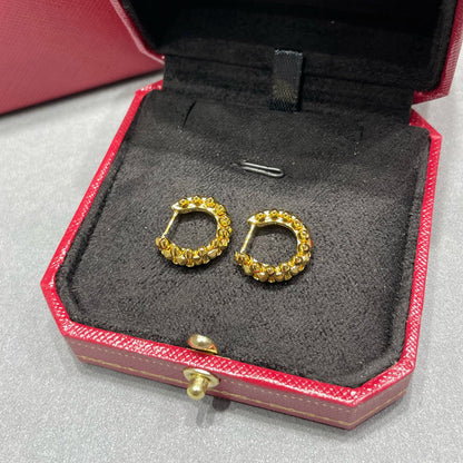 [Gaonasi Jewelry]CLASH MINI HOOP EARRINGS