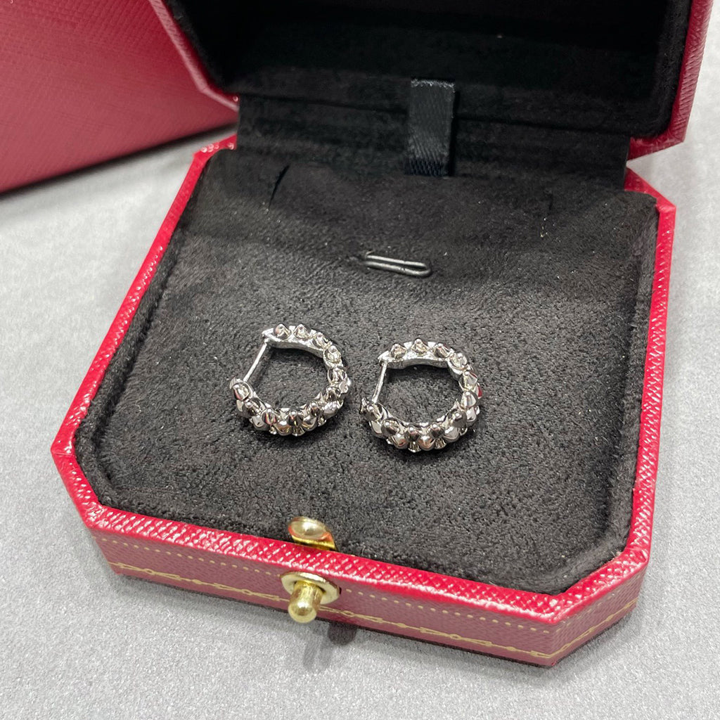 [Gaonasi Jewelry]CLASH MINI HOOP EARRINGS