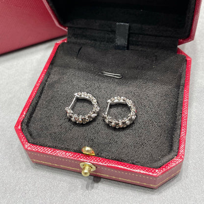 [Gaonasi Jewelry]CLASH MINI HOOP EARRINGS