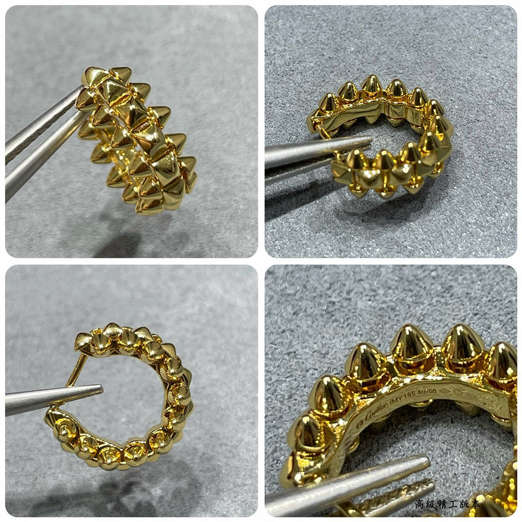 [Gaonasi Jewelry]CLASH MINI HOOP EARRINGS
