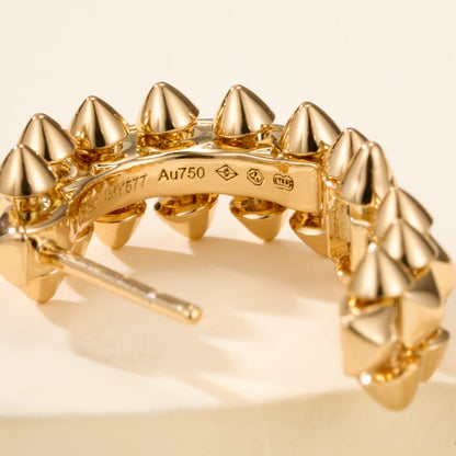 [Gaonasi Jewelry]CLASH MINI HOOP EARRINGS