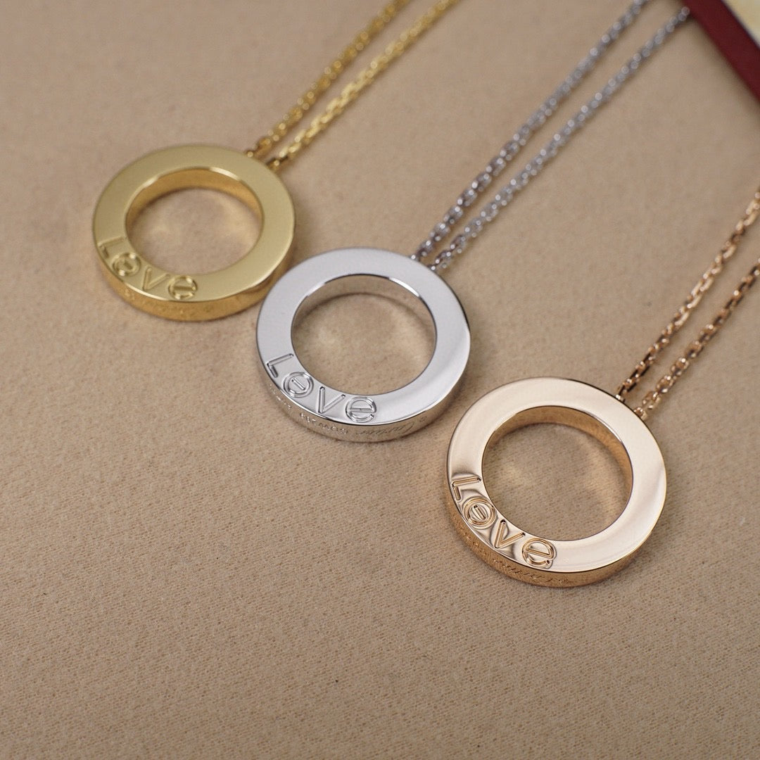 [Gaonasi Jewelry]LOVE NECKLACE 16MM