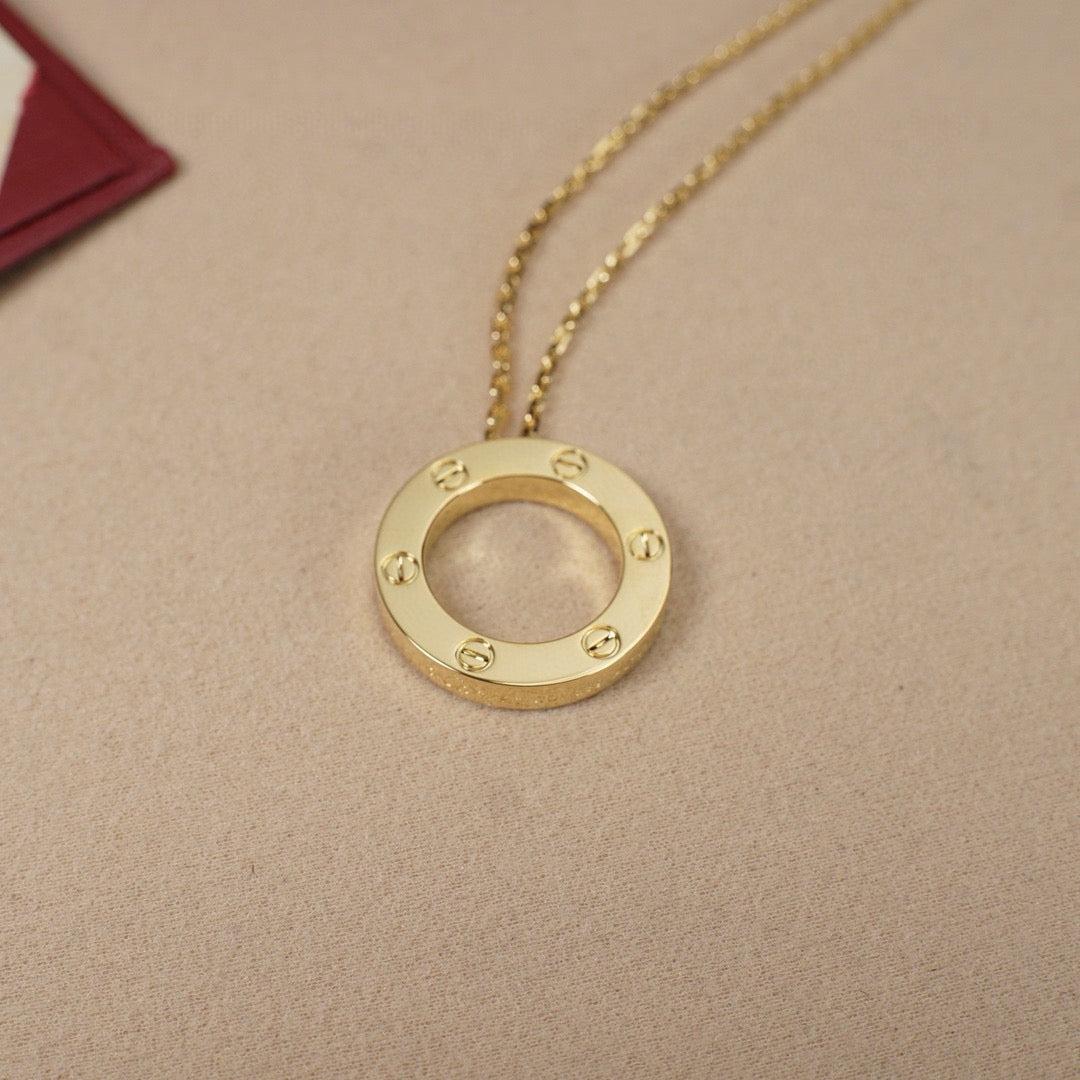 [Gaonasi Jewelry]LOVE NECKLACE 16MM