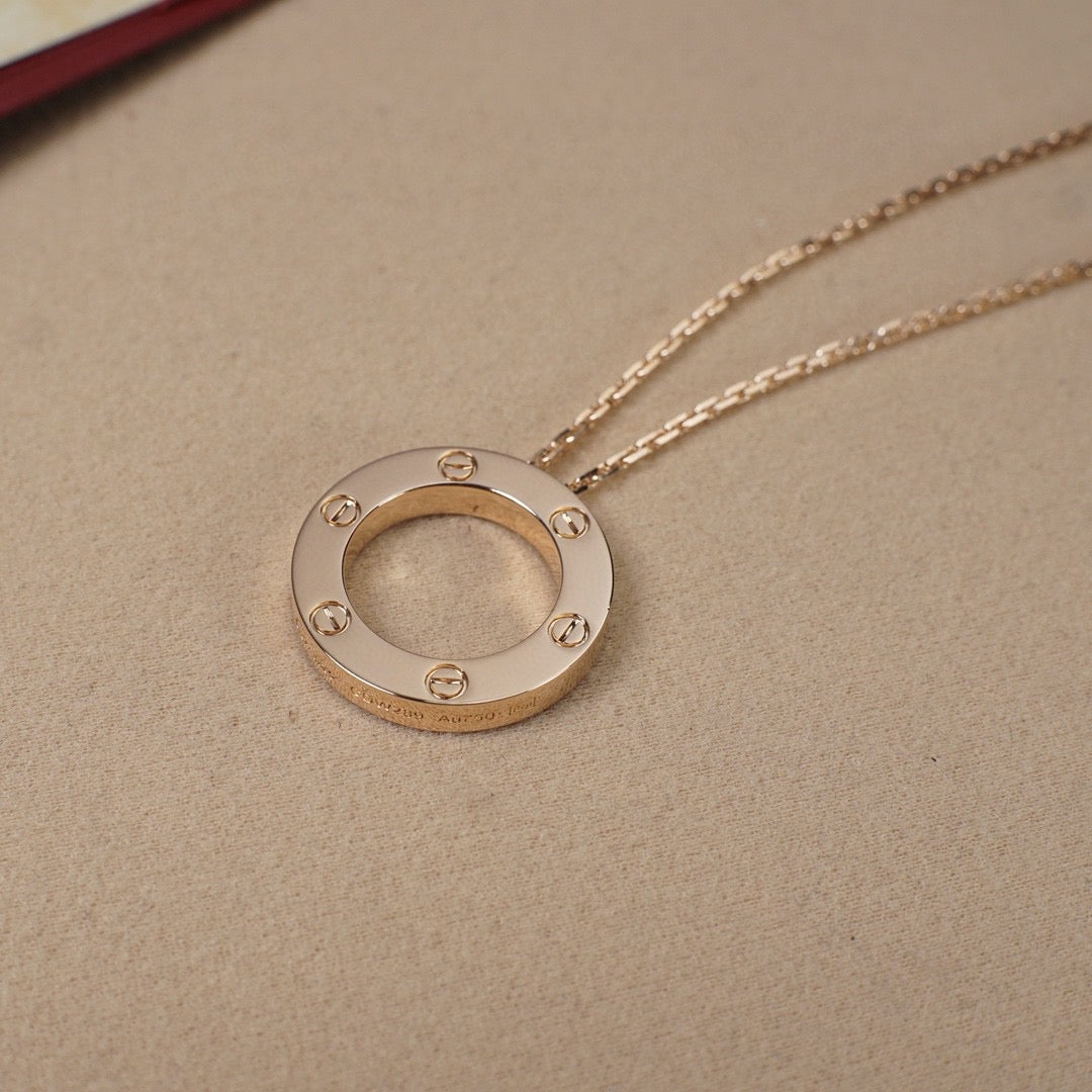 [Gaonasi Jewelry]LOVE NECKLACE 16MM