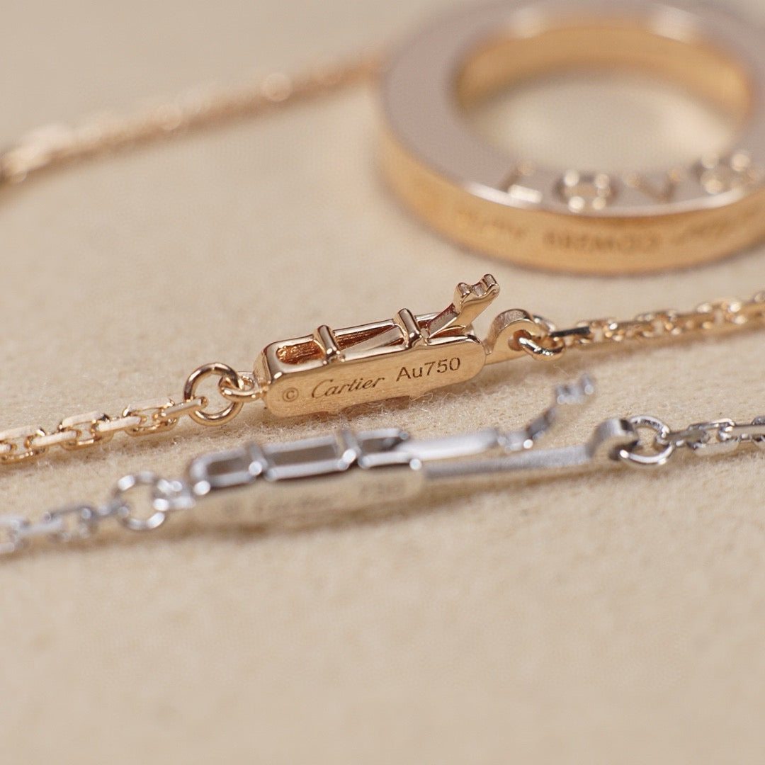 [Gaonasi Jewelry]LOVE NECKLACE 16MM