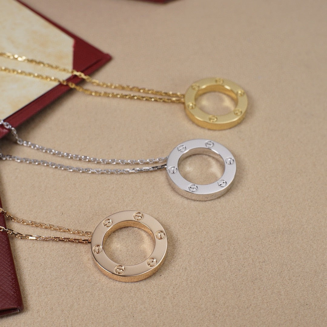 [Gaonasi Jewelry]LOVE NECKLACE 16MM