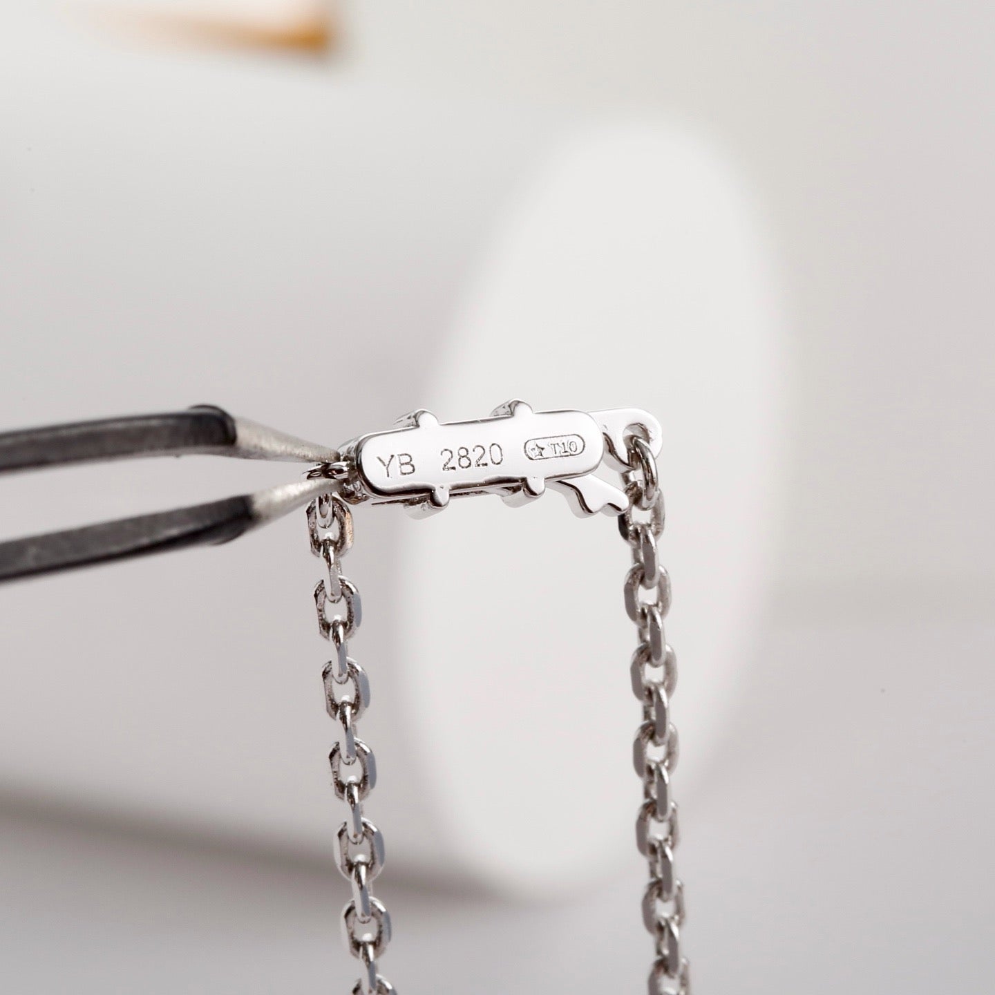 [Gaonasi Jewelry]LOVE NECKLACE 16MM  FULL DIAMOND