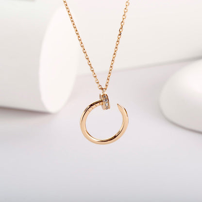 [Gaonasi Jewelry]JUSTE NECKLACE FULL DIAMOND