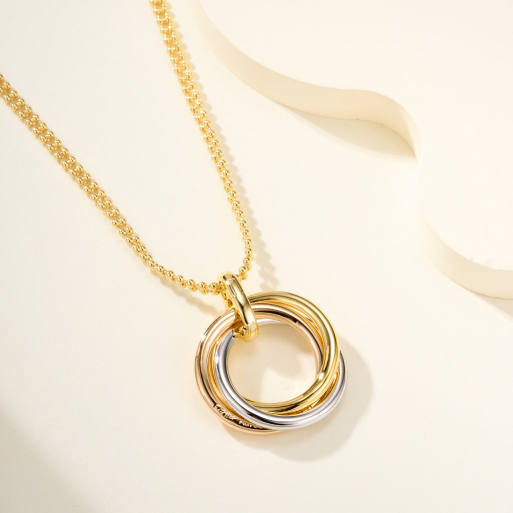 [Gaonasi Jewelry]TRINITY LARGE NECKLACE